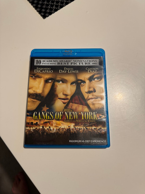 GANGS OF NEW YORK BLU-RAY