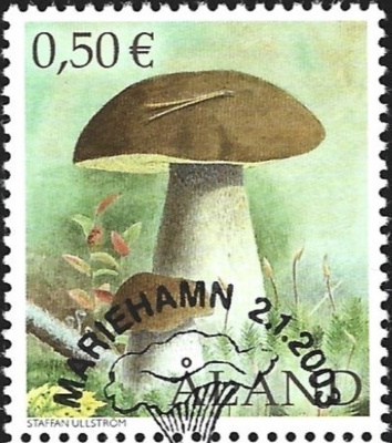 Åland 2003   Sieniä 0,50 €  EP alareuna LOISTO LaPe 215