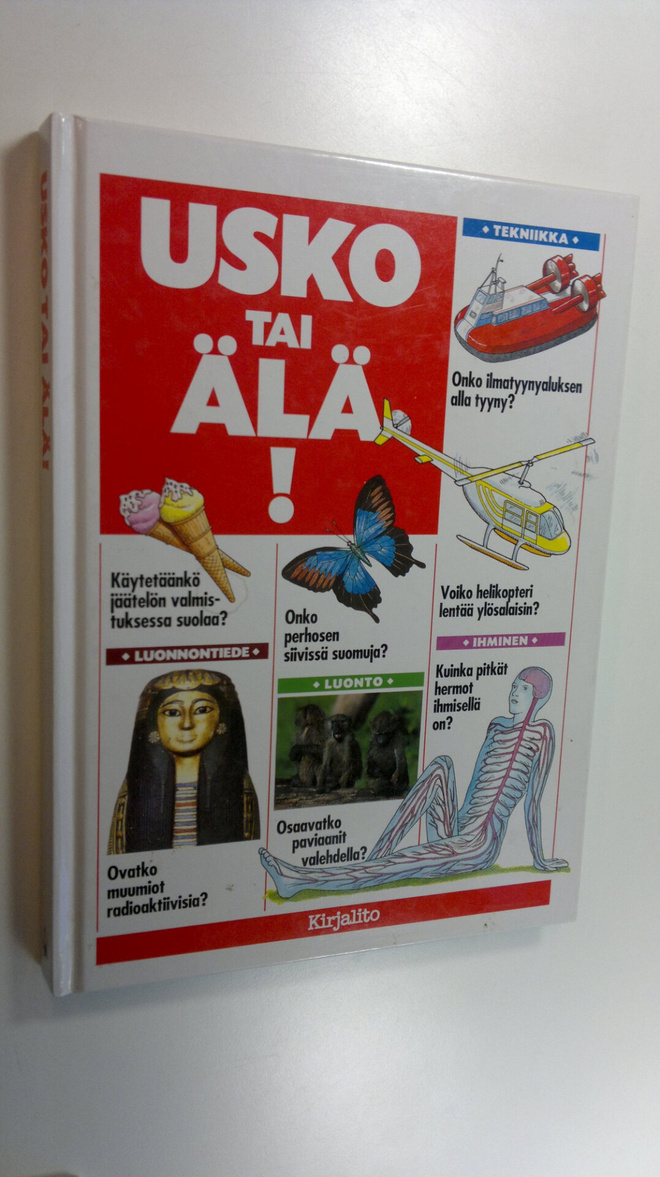 Jenny Vaughan : Usko tai älä! : välähdyksiä yli 300 uskom...