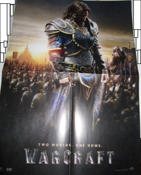 * Warcraft Two Worls. One Home. Blizzard Juliste Uusi