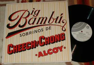 CHEECH & CHONG ~ Big Bambú ~ LP sätkäpaperi