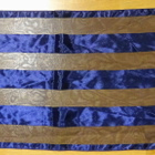 Kaunis huivi, tumman violetti ja musta, 150x33cm, UUSI - pikkukuva 1