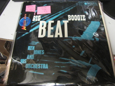 KEN JONES AND HIS ORCHESTRA-BIG BEAT BOOGIE LP SWE '63