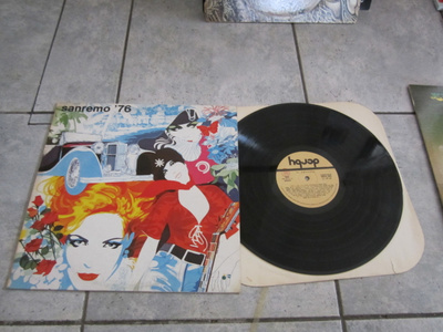 Various – Sanremo '76 ( hienokuntoinen LP )