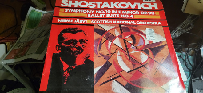 Shostakovich lp levy ovh 70 markkaa ABRD 139