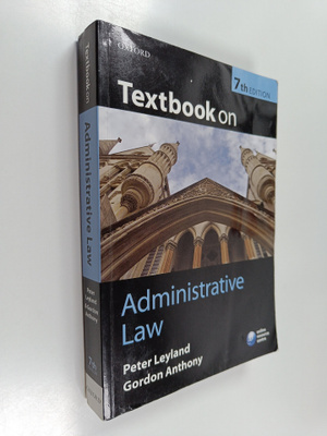 Peter Leyland : Textbook on administrative law