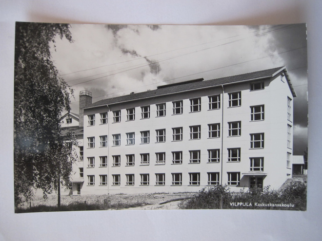 VANHA Postikortti Vilppula 1950-luku Alkup.Mallikappale