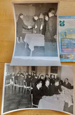 2xVANHA Valokuva Olympia 1948 Kultamitalijuhlat Heikki Hasu