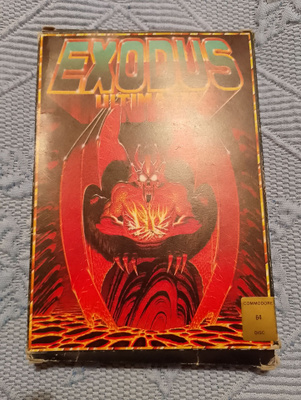 Exodus Ultima III C64 CIB