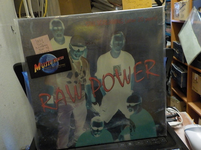 RAW POWER - ..STILL SCREAMING LP US 2003 UUSI "SS"