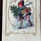 Joulu, lapsi, kuusi ja lahjat, kulkenut 1921 - pikkukuva 1