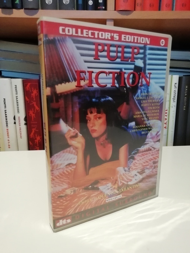 Pulp Fiction - Tarantino - Italia & Englanti - 2x DVD