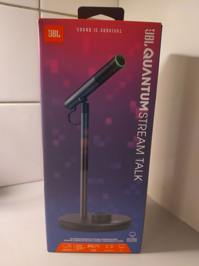 JBL Quantum Stream Talk USB-kondensaattorimikrofoni
