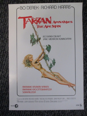Tarzan, apinamies (John Derek, 1981) - vanha elokuvajuliste