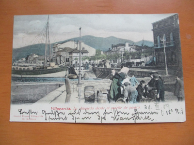 Espanja kortti Kieliin - 1909