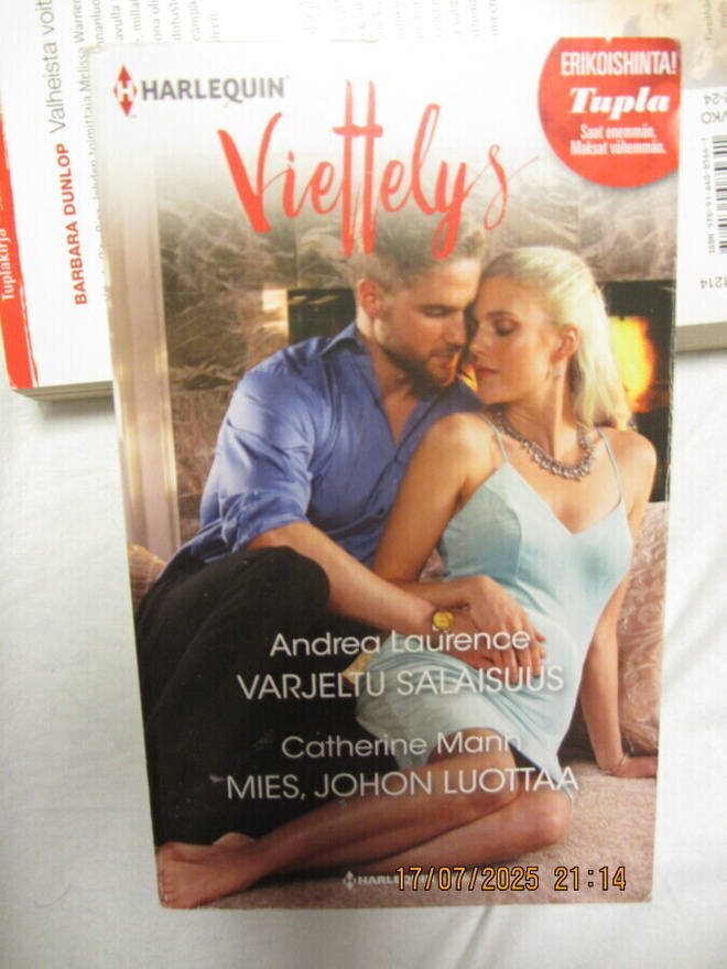 Harlequin Viettelys tupla 20/2018 Laurence & Mann