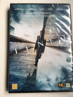 TENET, DVD, Nolan, Washington, muoveissa