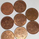 5 penniä 8kpl - pikkukuva 1