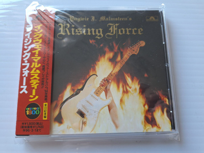 Yngwie J. Malmsteen Rising Force Japanilainen CD OBI