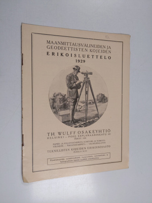 Maanmittausvälineiden ja geodeettisten kojeiden erikoislu...