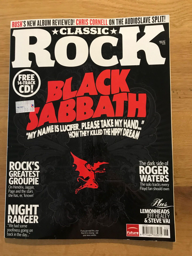 Classic Rock lehti June 2007 Black Sabbath special