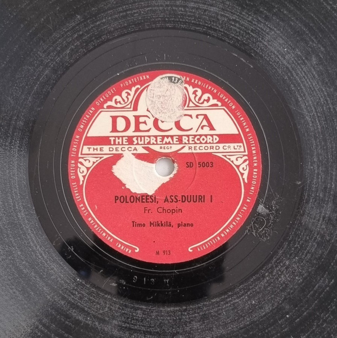 Savikiekko 1948 - Timo Mikkilä - Decca SD 5003