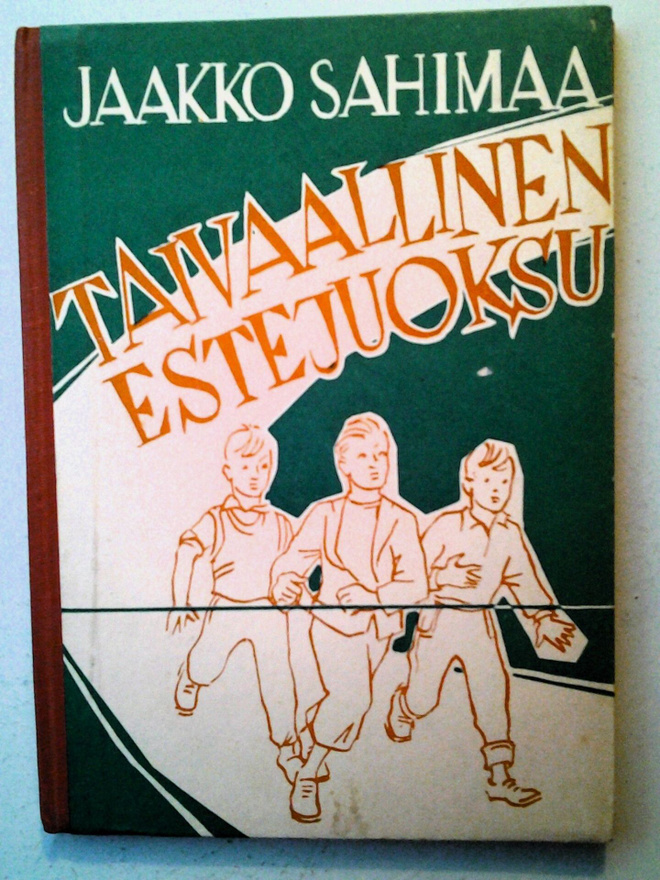 Jaakko Sahimaa: Taivaallinen estejuoksu, v. 1958