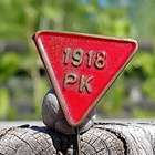 Punakaarti merkki 1918. Halkaisija - 20 mm. - pikkukuva 4