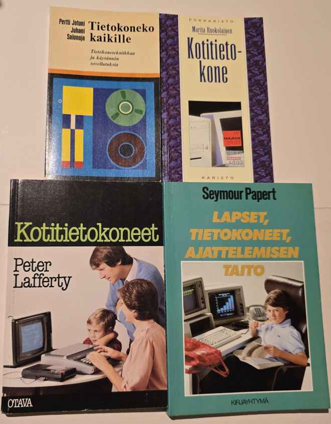 Retro tietokirjapaketti 1967–1997 – 4 kirjaa