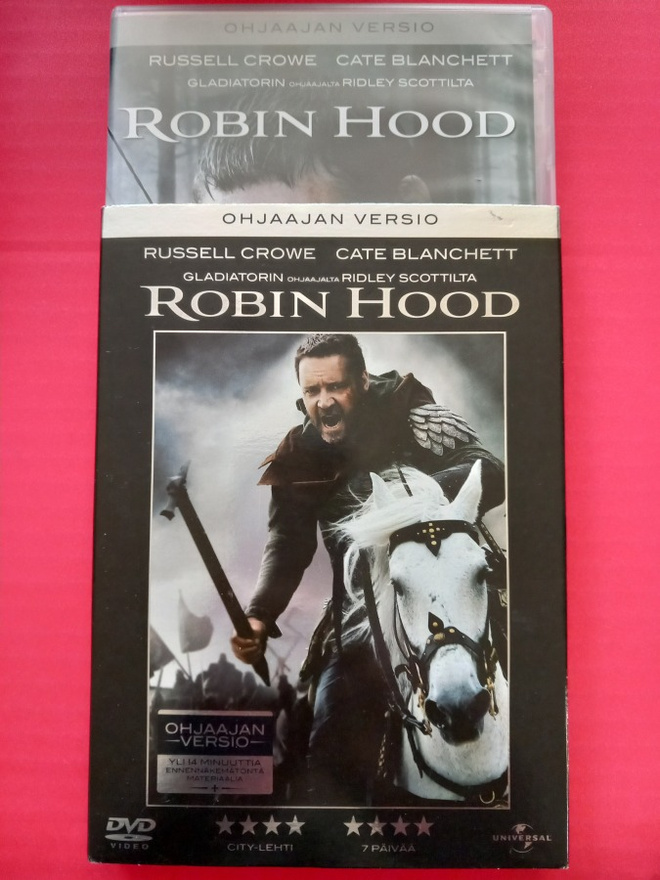 Robin Hood Suomi dvd