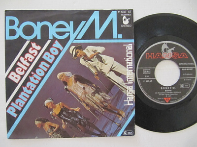 Boney M. Belfast / Plantation Boy 7" sinkku