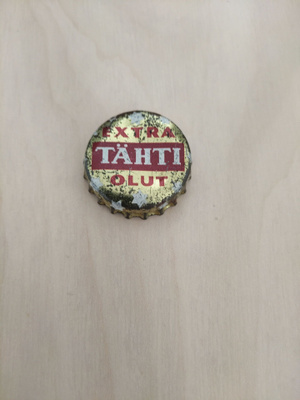 Tähti-olut kruunukorkki