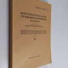 Metsätieteellisen tutkimuslaitoksen julkaisuja 26 - pikkukuva 1