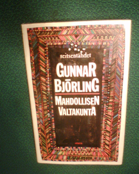 Björling : MAHDOLLISEN VALTAKUNTA ( 1 p. 1979 ) Sis.pk:t
