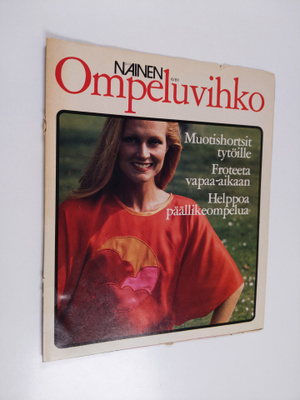 Uusi Nainen 6/1981 - ompeluvihko