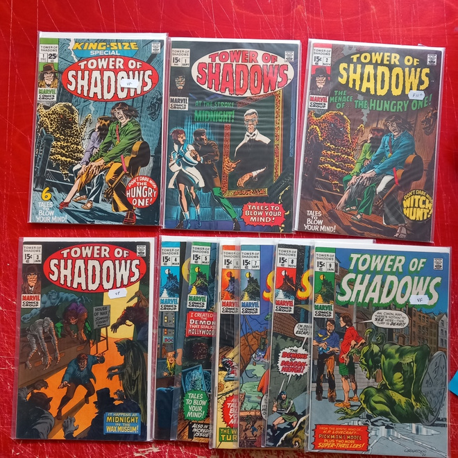 Tower of shadows setti , Marvel kauhua