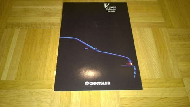 Esite Chrysler Voyager, 1990. USA Mopar