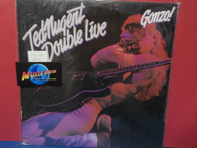 TED NUGENT - DOUBLE LIVE GONZO! UK -78 EX-/EX- 2LP