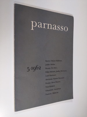 Parnasso 5/1962