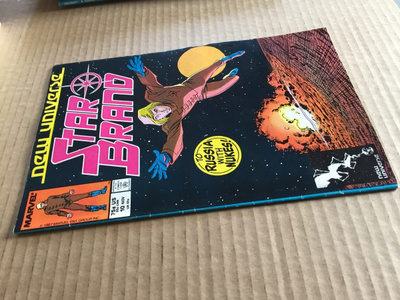 MARVEL THE STAR BRAND 10/1987 HYVÄ