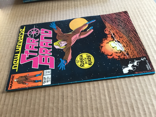 MARVEL THE STAR BRAND 10/1987 HYVÄ