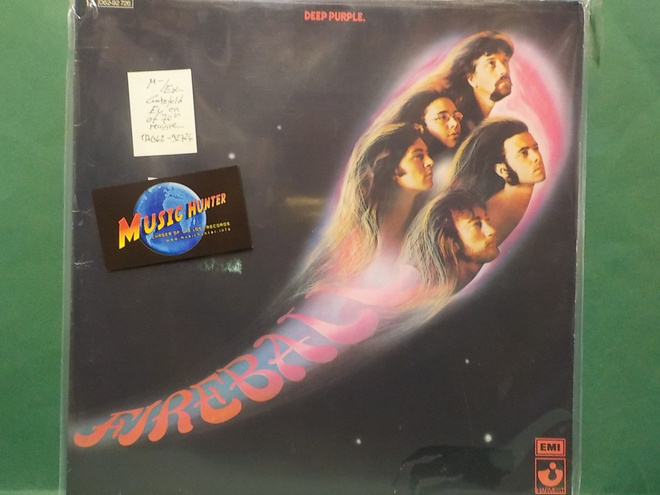 DEE PURPLE - FIREBALL - GATEFOLD EU END OF 70'S M-/EX- LP