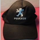 Uusi ja käyttämätön musta Peugeot lippalakki #30661 - pikkukuva 1