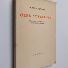 Maria Jotuni : Olen syyllinen : 3-näytöksinen murhenäytelmä - pikkukuva 1