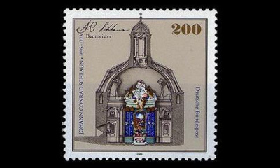 Saksa 1787 ** Johann Conrad Schlaun, rakennusmestari (1995)