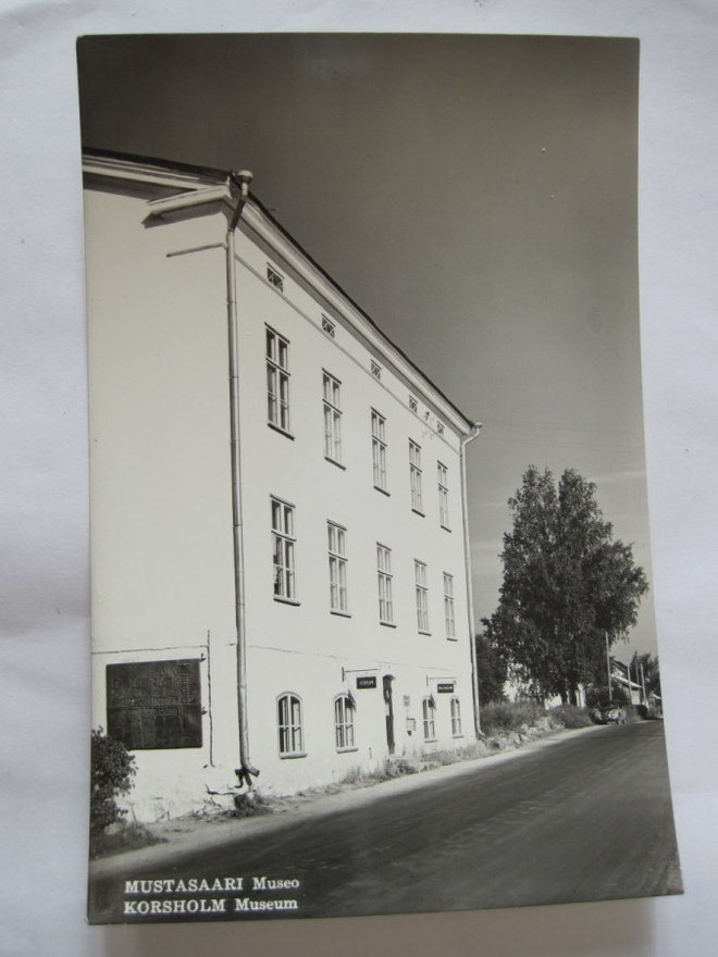VANHA Postikortti Mustasaari Va 1950-luku Alkup.Mallikappale