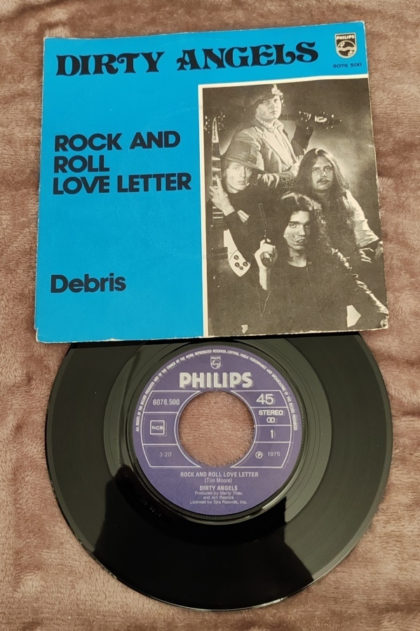 Dirty Angels Rock And Roll Love Letter 7"