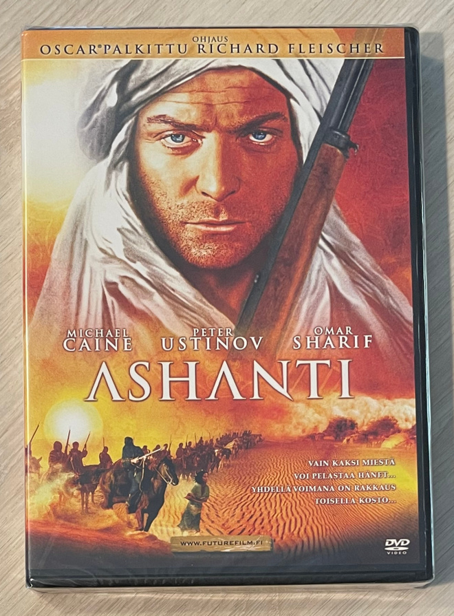 Richard Fleischer: ASHANTI (1979) Michael Caine (UUSI)