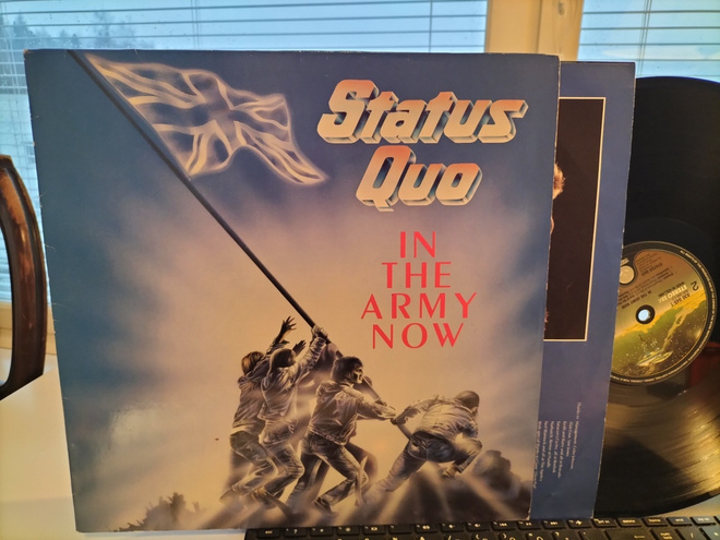 STATUS QUO, In the army now, LP HOL -86 SIISTI KUNTO !!
