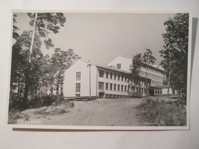 VANHA Postikortti Kotka 1950-l Alkup.Mallikappale